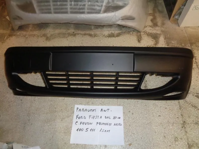 Paraurti Anteriore Parzialmente Primerizzato Con Fori Fendinebbia Ford Fiesta Mk4  1999-2002