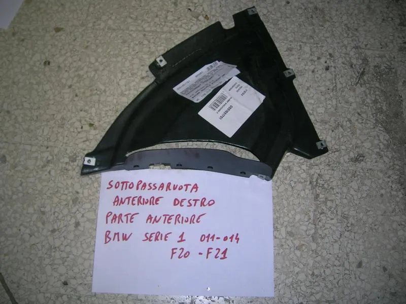 Parasassi Anteriore Destro Parte Anteriore BMW Serie 1 F20 F21   Dal 2011 Al 2014