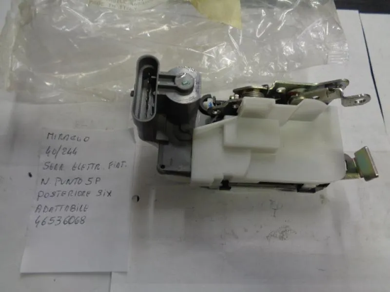 Serratura Elettrica Posteriore Sinistra Fiat Punto 1999-2010 5 Porte