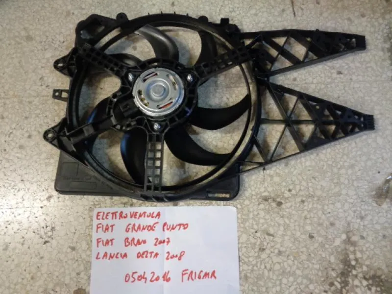 Elettroventola Fiat Grande Punto / Fiat Bravo 2007 -2014 Lancia Delta 2008 -2014