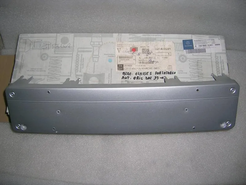 Portatarga Ant. Mercedes Classe S '93