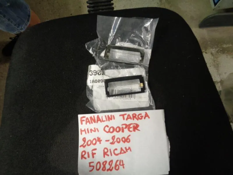 Fanalini Targa Mini Cooper 2004-2006