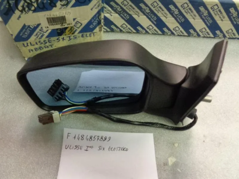 Specchio Retrovisore Sinistro Elettrico Nero Fiat Ulysse, Citroen Evasion, Peugeot 806, Lancia Zeta 1994-2002