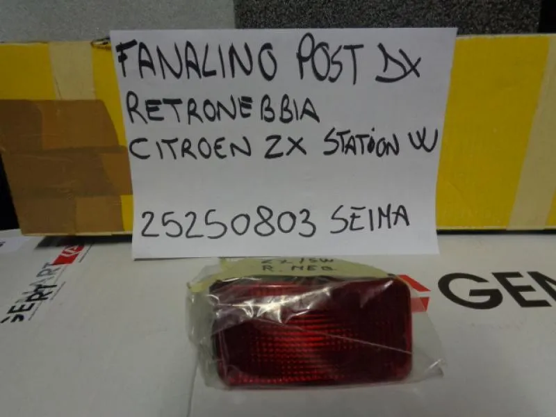 Fanalino Posteriore Destro Retronebbia Citroen Zx Station Wagon