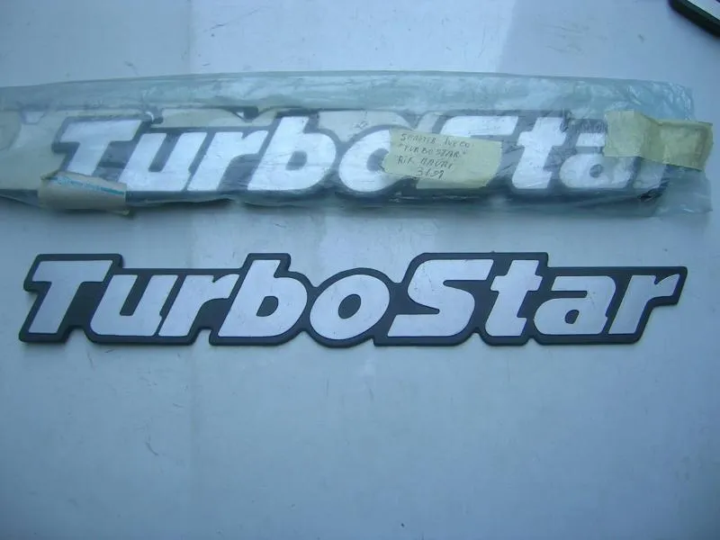 Scritta Anteriore  Iveco Turbo Star