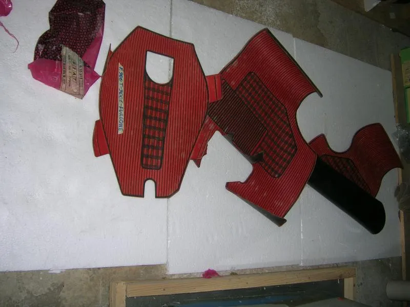 Set Tappeti Fiat 900T/900E Furgone