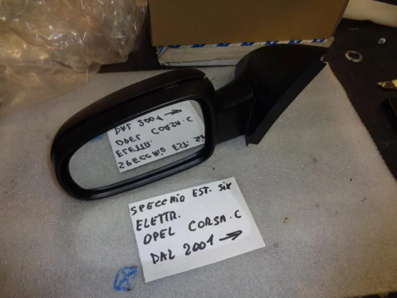 Specchio Retrovisore Elettrico Sinistro Opel Corsa C 2001>