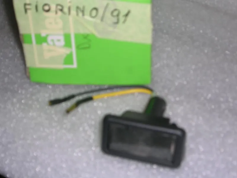 Fanalino Luce Targa  Fiat Fiorino '91