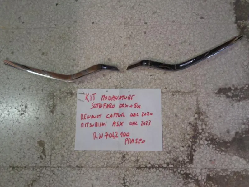 Kit Modanature Sottofaro Destra+Sinistra Renault Captur 2020> , Mitsubishi Asx 2023>