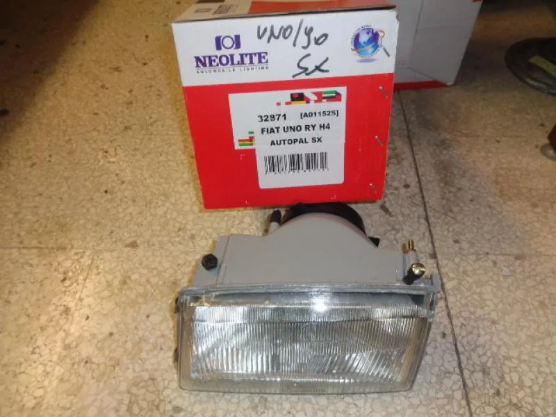 Proiettore Sinistro Fiat Uno Ry H4 Dal 1989 Al 1995