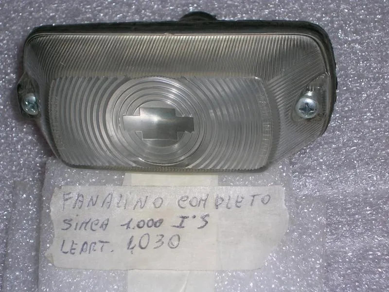 Fanalino Ant: Completo Simca 1000 1° serie