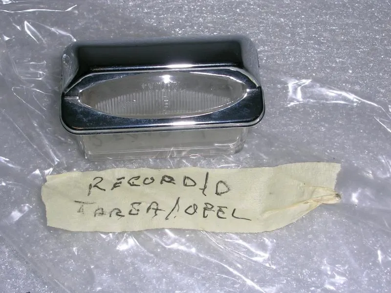 Fanalino Targa Opel Rekord D