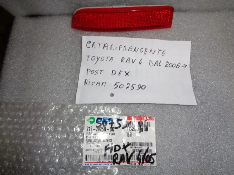 Catarifrangente Posteriore Destro Toyota Rav 4 2006>