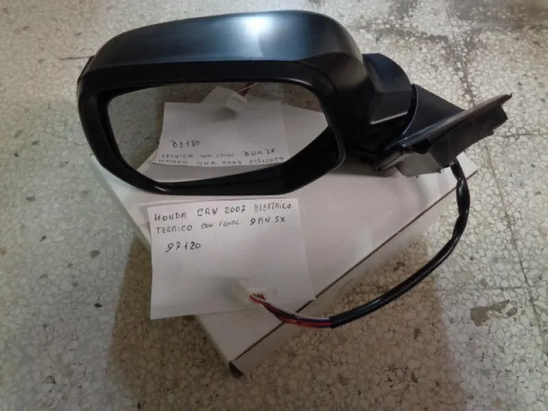 Specchio Retrovisore Sinistro Elettrico Termico Nero Abbattibile Con Fanalino Honda Crv 2007-2011