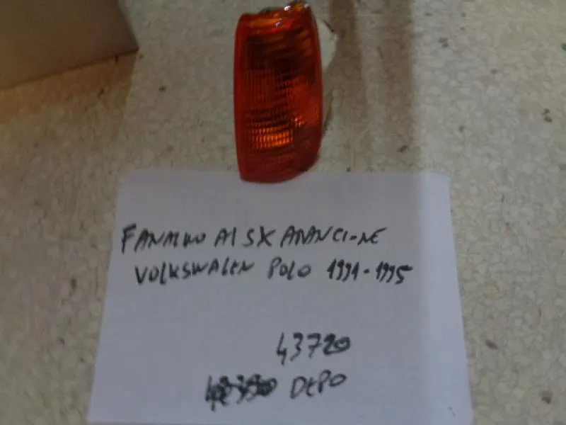 Fanalino Anteriore Sinistro Arancio Volkswagen Polo 1991-1995