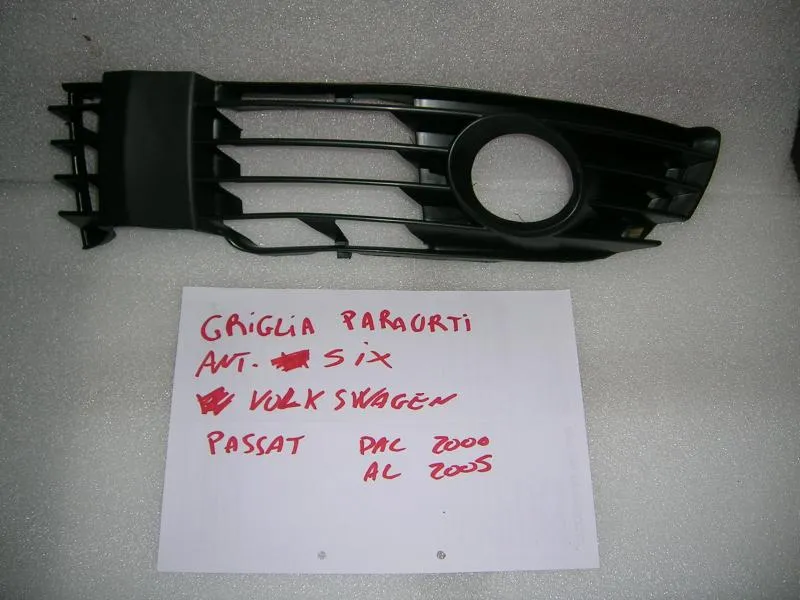 Griglia Paraurti Anteriore Sinistra Volkswagen Passat Dal 2000 Al 2005