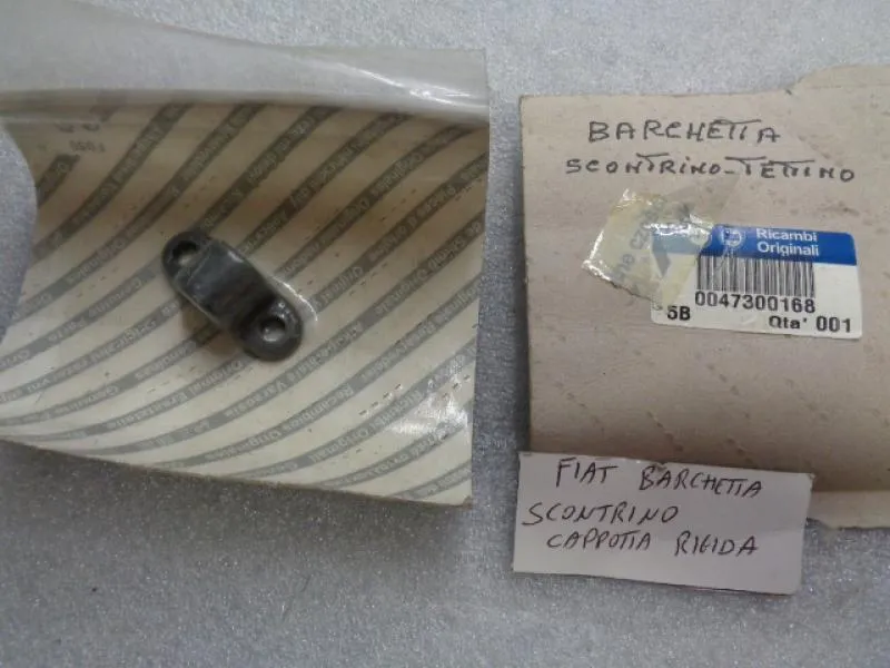 Scontrino Cappotta Rigida Fiat Barchetta