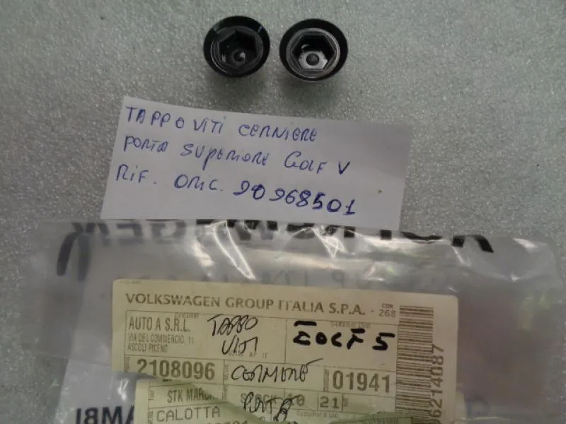 Tappo Viti Cerniere Porta Superiore Volkswagen Golf 5