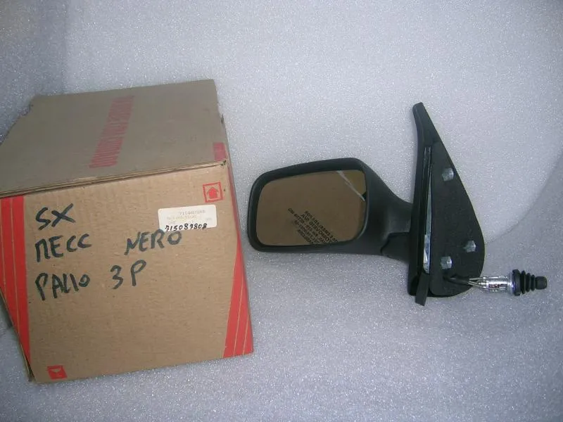 Specchio Retrovisore Sinistro Nero Regolazione Meccanica  Fiat Palio 3 Porte