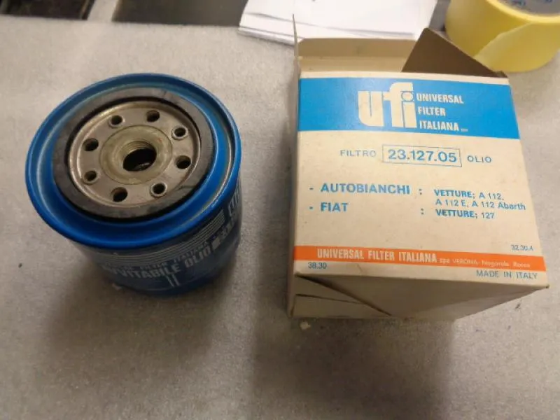 Filtro Olio Fiat 127, Autobianchi 112