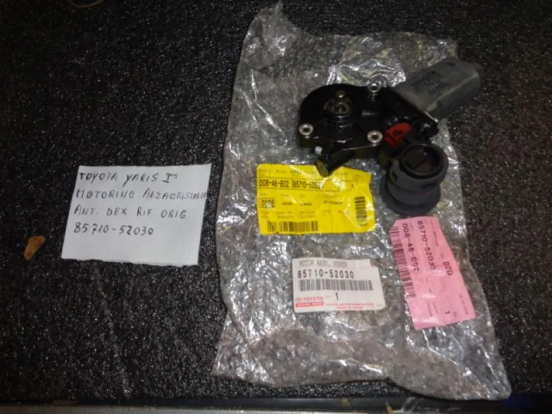 Motorino Alzavetro Anteriore Destro Toyota Yaris Mk1