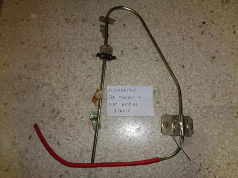 Alzavetro Anteriore Sinistro Manuale Fiat Uno 1984-1989 3 Porte