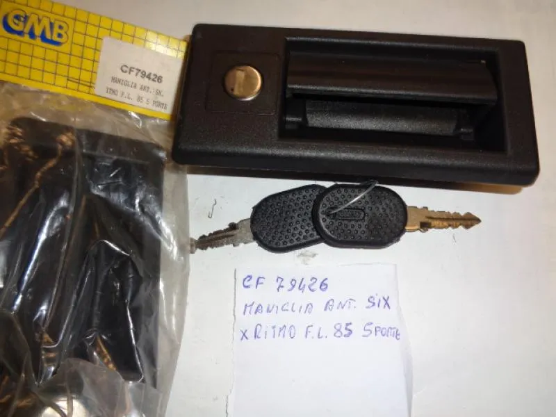 Maniglia Anteriore Sinistro Per Fiat Ritmo F.l.85  ( 5 Porte )