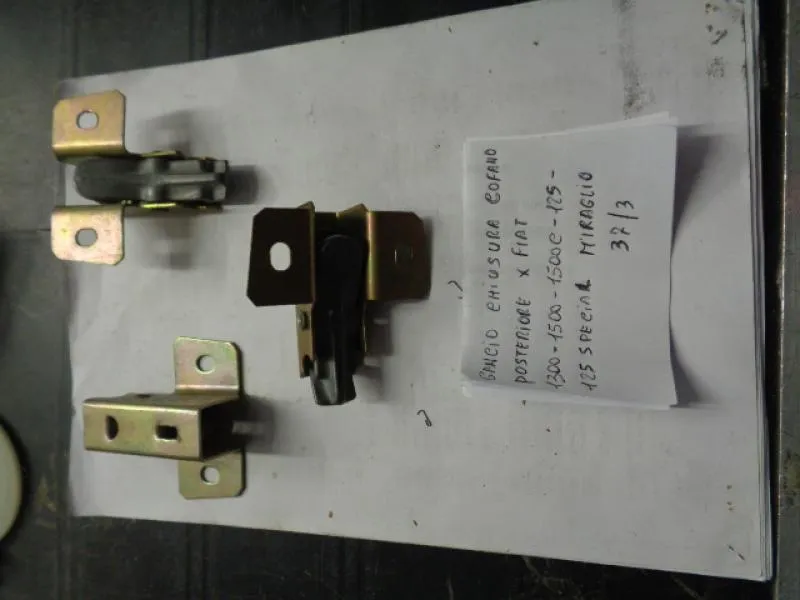 Gancio Chiusura Cofano PosteriorePer Fiat 1300-1500-1500c - 125 - 125 Special