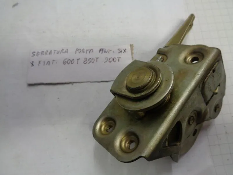 Serratura Porta Anteriore Sinistro Per Fiat 600 T - 850T - 900T