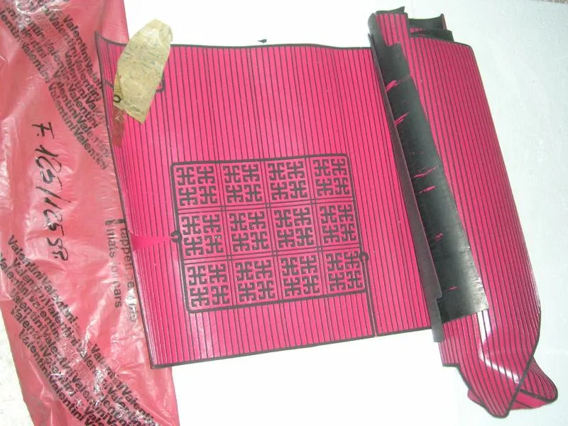 Set Tappeti Rossi Fiat 125/125SP