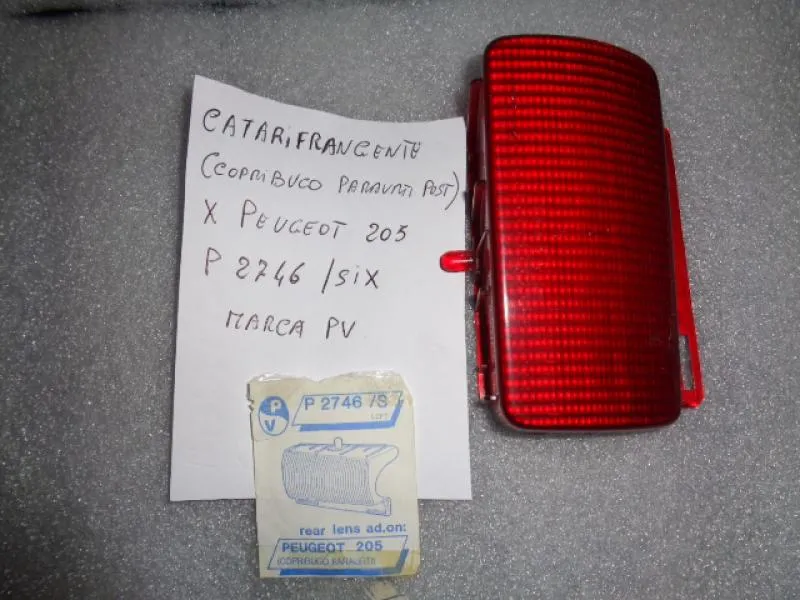 Catarifrangente Sinistro Paraurti Posteriore Peugeot 205