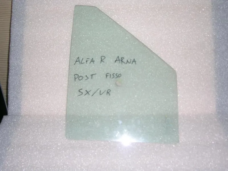 Vetro Fisso Post. Sx Verde Alfa Romeo Arna