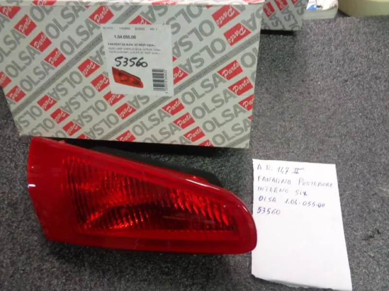 Fanalino Posteriore Interno Sinistro Alfa Romeo 147 2^ Serie