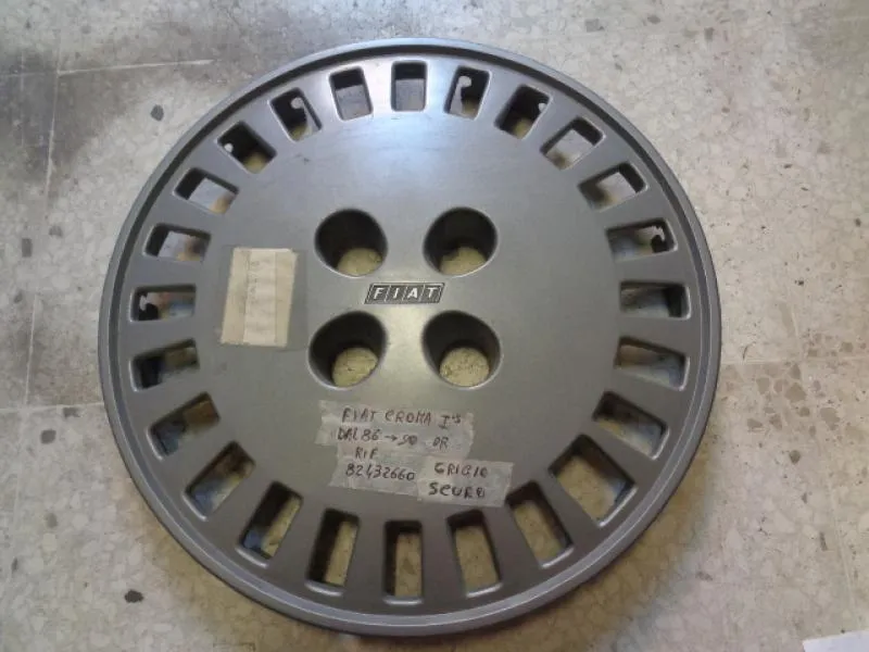 Coppa Ruota Fiat Croma 1986-1990 Grigio Scuro