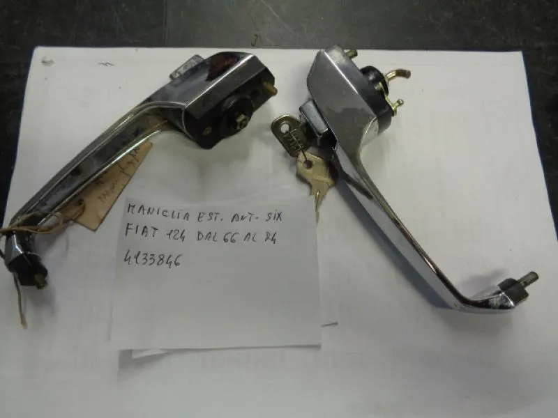 Maniglia Esterna Anteriore Sinistra Per Fiat 124 Dal 1966 Al 1974