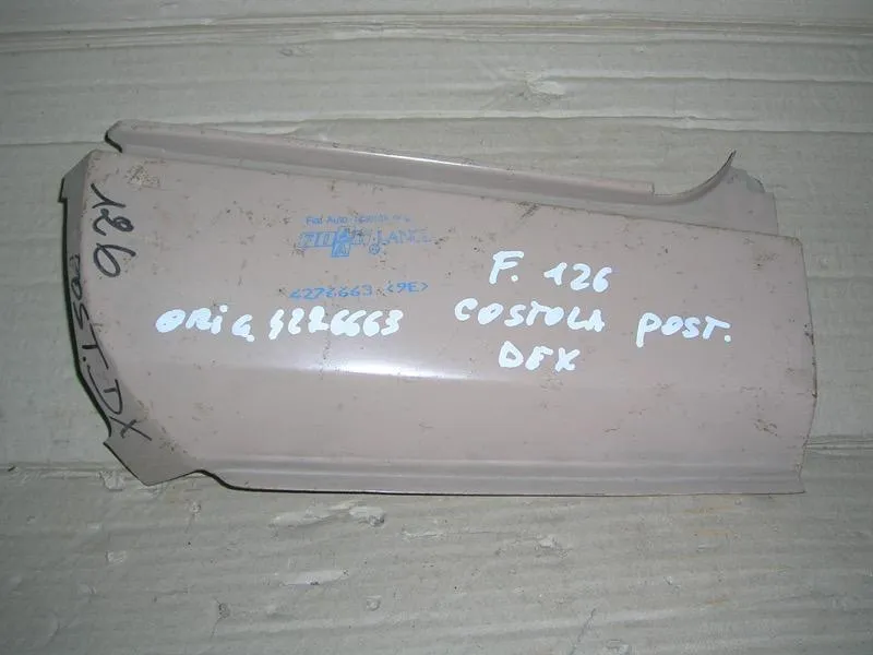 Costola posteriore DX Fiat 126