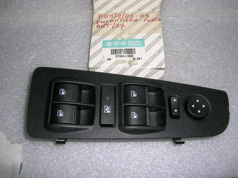 Pulsantiera Alzacristalli Anteriore Sinistra Fiat  Grande Punto 2005 -2009