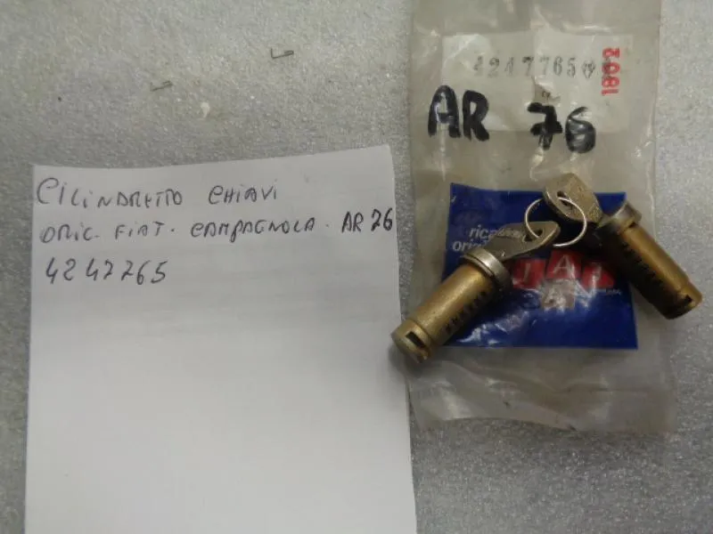 Cilindretto Chiavi Originali Per Fiat Campagnola AR 76