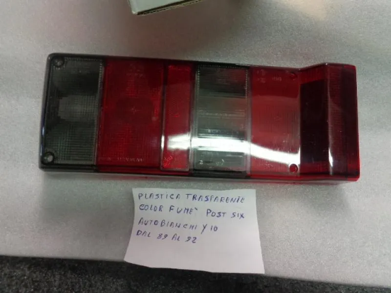Plastica Fanalino Posteriore Sinistro Fumè Autobianchi Y10 1989-1992