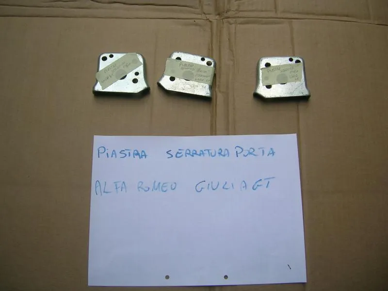 Piastra Serratura Porte Alfa Romeo Giulia GT