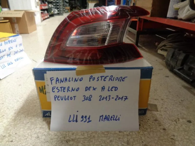 Fanalino Posteriore Esterno Destro A Led Peugeot 308 2013-2017