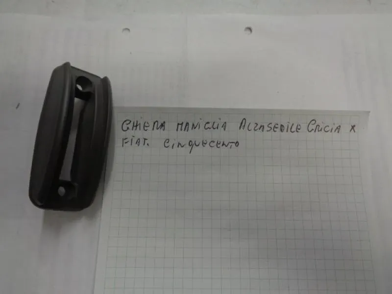 Ghiera Maniglia Alzasedile Grigia Per Fiat