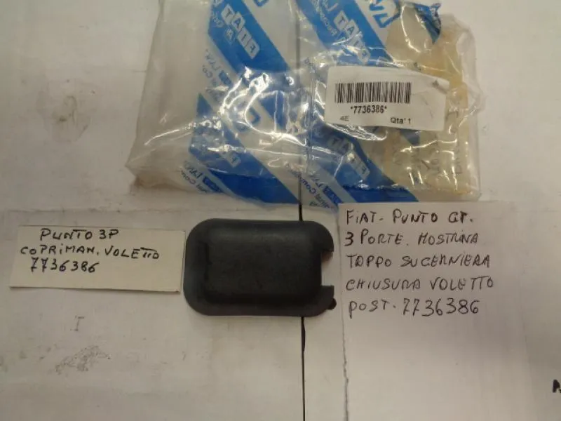 Copri Maniglie Fiat Punto Gt 3 Porte Mostrina Tappo Cerniera Chiusura Voletto Posteriore