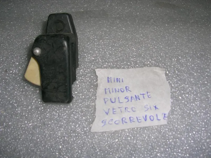 Pulsante Vetro Sinistro Mini Minor
