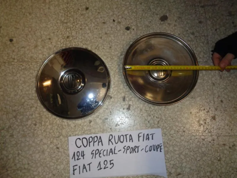 Coppe Ruota Fiat 124 Special, Sport, Coupè -Fiat 125