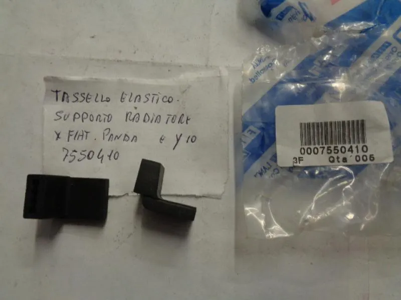 Tassello Elastico Supporto Radiatore Fiat Panda / Autobianchi Y10