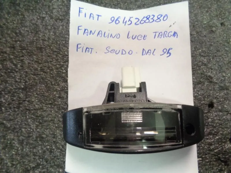Fanalino Luce Targa Fiat Scudo 1995