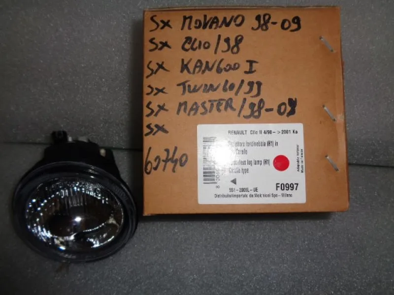 Fendinebbia Sinistro Renault Movano 1998-2009 / Clio 1998 / Kangoo Prima Serie / Twingo 1999/ Master 1998