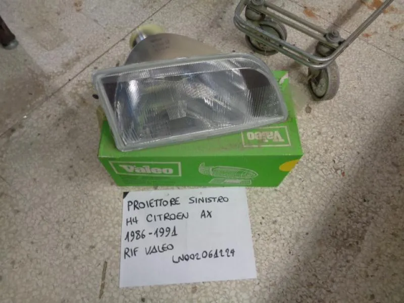 Proiettore Sinistro H4 Citroen AX 1986-1991