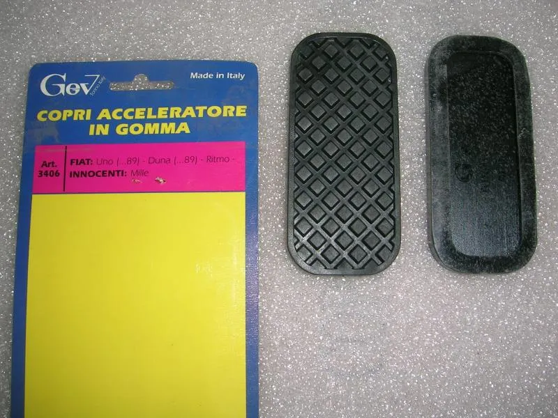 Copripedali Fiat Uno Duna Ritmo Innocenti Mille